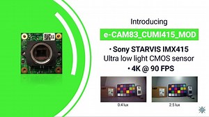 4K Sony STARVIS IMX415 Ultra-low light Camera for Jetson Xavier NX
