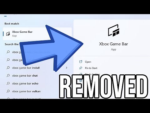 How to Remove Xbox Game Bar from Windows 11 - More FPS in Games