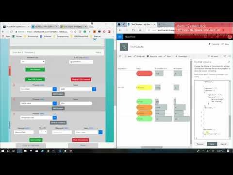 SharePoint List JSON Formatter (App) Demo/Tutorial