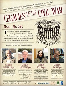 Avon Historical Society Presenting "Legacies of the Civil War" Lectures
