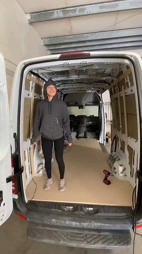 2.6K views · 48 reactions | When shower cubicles squeezed in a corner wouldn't work, there is a decent space at the back of the van that can be converted for such a purpose. (PS. It can also be the toilet and laundry area, depending on your needs.) What do you think of this shower setup? ️ by @louisthevan | Project Van Life | Facebook