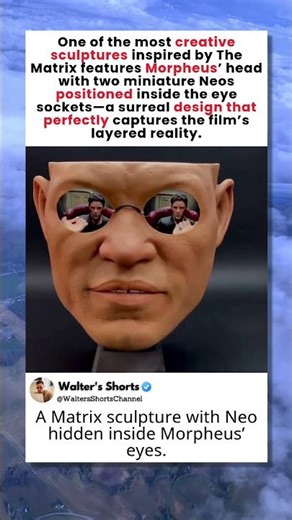 This Matrix sculpture is unbelievably creative 🤯