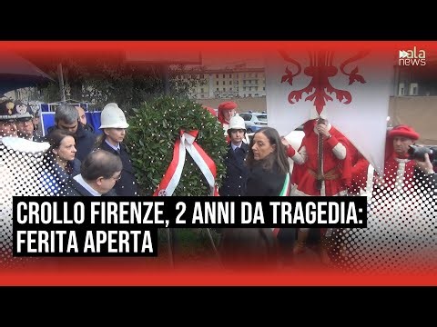 Crollo Firenze, 2 anni dalla tragedia. Funaro: "E' ferita aperta per la città"