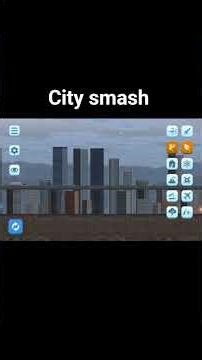 city smash game। destroy city। #trending #short video