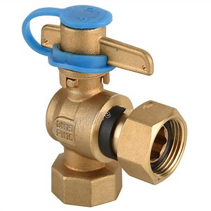 [Hot Item] Brass Anti-Theft Lockable Ball Valve with PE Coupling