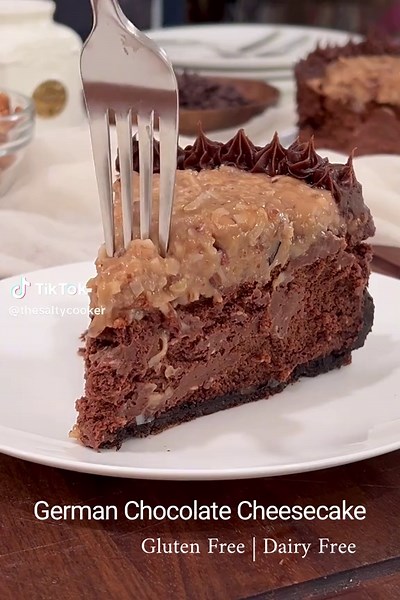 German Chocolate Cheesecake is one of my favorites! Comment “chocolate cheesecake” and I’ll DM you the recipe #cheesecake #germanchocolatecake #cheesecakerecipe #HolidaySeason #bakingrecipes #chocolatecake #easyrecipes #bakedfromscratch #holidaydesserts #foodies
