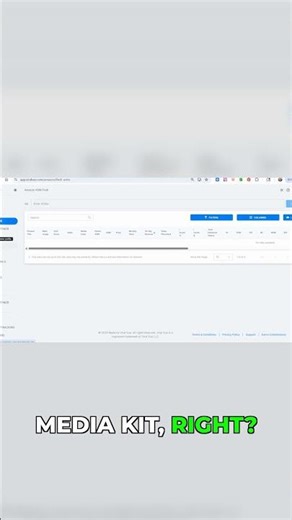 Media Kit Template That Actually Works #contentcreator #shorts #viralvue
