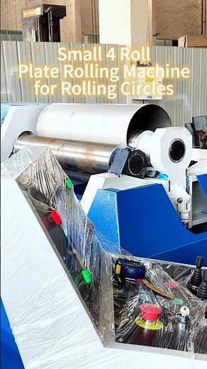 Small 4roller plate rolling machine rolling #4roller
