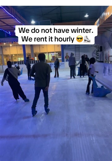 The Solar Ice Rink at #Panari Sky Centre on Mombasa Road, Nairobi is the only ice skating rink of its kind in East and Central Africa, it covers a large area of about 15,000 square feet and can hold up to 200 skaters at once. Skating sessions run in hourly blocks from about 11:00 a.m. to 10:00 p.m. daily. #NationExplorer #FYP #KenyanTikTok #TembeaKenya