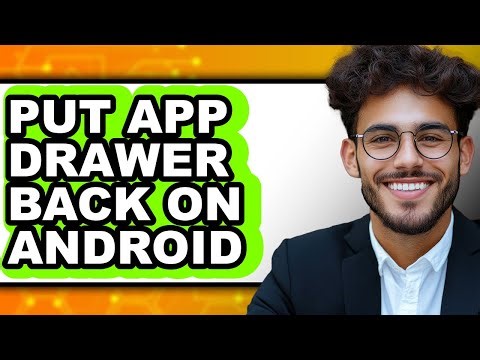 How to Put App Drawer Back on Android (only Way)