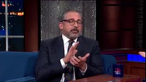 Steve Carell recently started work on a new film, “Imaginary Friends,” directed by his friend and former co-star John Krasinski. While we wait for that to come out, check out Steve’s work in his new series, “The Patient,” streaming now on Hulu. Stick around for another segment with Steve Carell! | The Late Show with Stephen Colbert