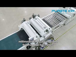 PURETE丨UV roll coating production line woodworking coating machinery detailed introduction