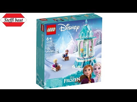 Anna and Elsa's Magical Carousel - LEGO Disney Frozen 43218 Speed Build