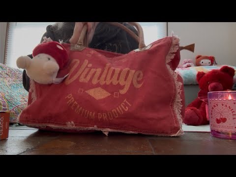 What’s in my Canvas & Leather Tote Bag 🐦‍⬛🖤#catherinescastle