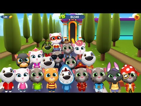 Instructions on How to Unlock All Games in the Old Water Park Version of Talking Tom Gold Run
