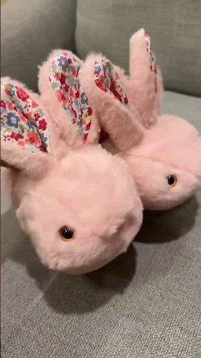 Adorable Bunny Slippers for Toddlers in Multiple Colors! #kidsslippers