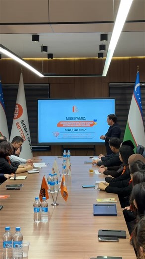 Abdulaziz Qobulov on Instagram: "Bugun jamoamiz bilan yig’ilish bo’lib o’tdi. Yaxshi ishlagan jamoadoshlarimizni yana ham rag’batlantirish tizimiz ishlab chiqdik va uni bugun barchaga e’lon qildik. Biz har bir insonni mehnatini qadrlaymiz va hurmat qilamiz. Besh Bola Buildings - natijalar muhim bo’lgan joy!"