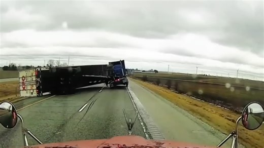 A brake check on the highway turned into immediate karma