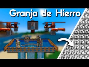 *4 Golems cada 30 Segundos* +1300/h Granja de Hierro [iron golem] |1.16 - 1.18.2|