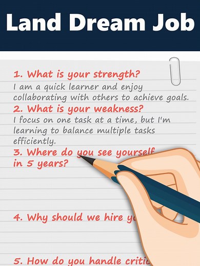 5 Power Answers for Dream Job Interviews: Get Hired!