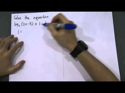 SPM - Add Maths - Form 4 - Logarithms (Basic to Advance - 2)