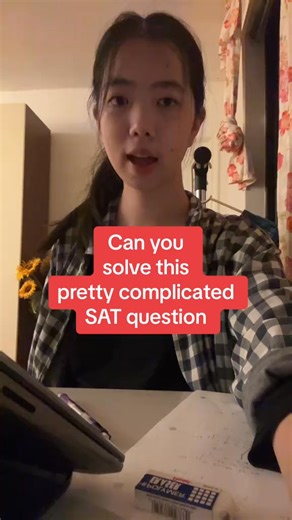 17K views · 356 reactions | CAN YOU SOLVE THIS COMPLICATED SAT MATH QUESTION? 易 Think you’re good at math?  Try solving this tricky SAT problem — it’s harder than it looks!  #BigBrainTutor #solve #complicated #sat #math #hardwork #bigbraintutor #act #student #education #studytok | The math tutor | Facebook