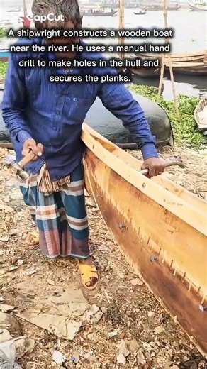 Traditional Wooden Boat Building Skills