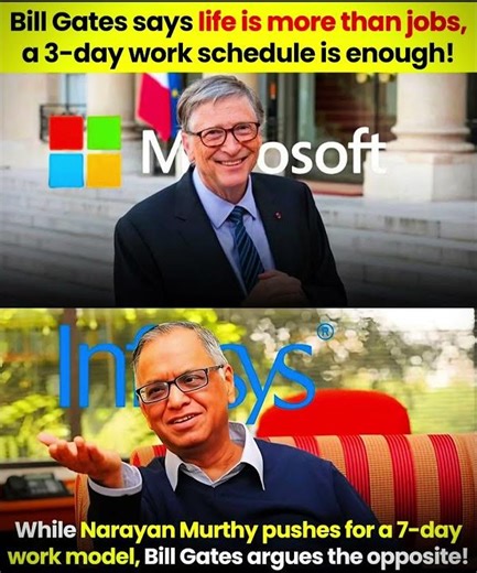 🔥✨✨3-Day Workweek vs 7-Day Hustle! 🌍 Two Global Business Icons, Two Opposite Visions on Work & Life✨