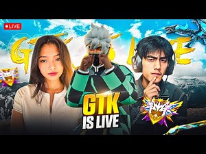 EDITING & HEADSHOT KING GTK IS BACK 🔥☠ Garena Free Fire Live