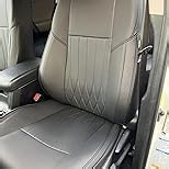 RAV4 Seat Covers for Toyota RAV 4 Prime 2022 2023 2024 2025 SE Hybrid 2024-2019 Hybrid XSE Faux Leather Car Seat Covers Full Set - Black