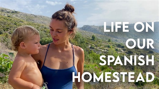 I built my off-grid homestead in Spain