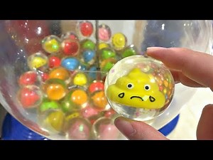 Mini Poo Bouncy Ball Spiral Vending Machine