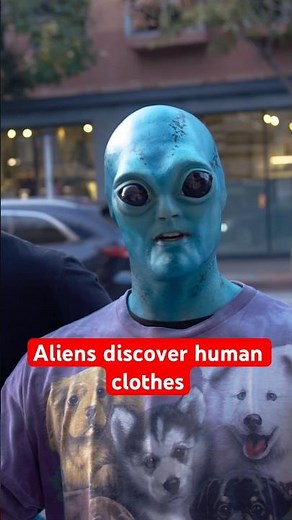 What do aliens think of our clothes? #aliens #alien #ufo