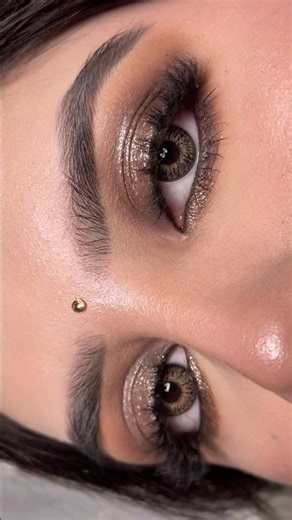 Halo eye tutorial🤎#eyetutorial #haloeyemakeup #eyemakeup #bridaleyemakeup #trendingmakeup #makeup