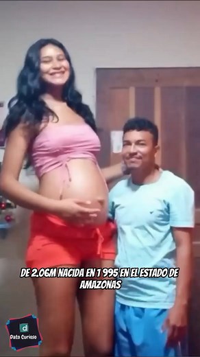Elisany Silva La Mujer Brasileña Más Alta del MUNDO 😱 #Mujeres #personas #curiosidades #DatoCurioso | Dato Curioso