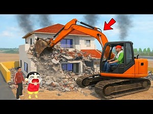 😭 Franklin Ne Shinchan Ka Ghar Tod Diya 🏠💥 | Indian Theft Auto Simulator 💥🎯