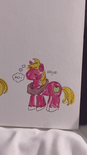My Little Pony Apple Art: Big Macintosh Munchies