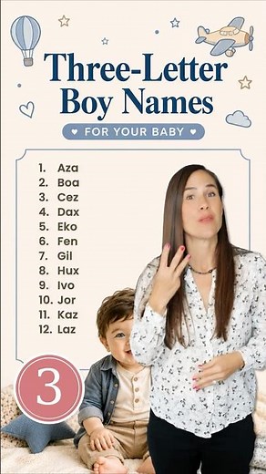 48 Unique Three-Letter Boy Names You Don’t Hear Every Day | Part 3