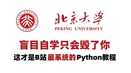 【全268集】北京大学168小时讲完的Python教程，通俗易懂，2025最新版，全程干货无废话，这还学不会，我退出IT界！
