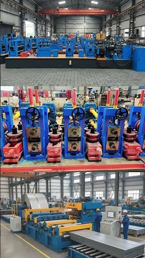 ERW Tube Mill High Frequency Welder Cold Saw Pipe Cutting Machine