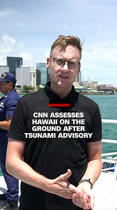 52K views · 367 reactions | CNN's Will Ripley reports from Hawaii as the tsunami advisory has been lifted. Earlier, tsunami warnings were issued for the US coastline and Japan after an 8.8-magnitude earthquake struck Russia. | CNN | Facebook