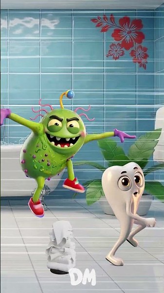 🦷🪥 Brush Your Teeth PoliceGirl #kidssong ‪@dominoki‬