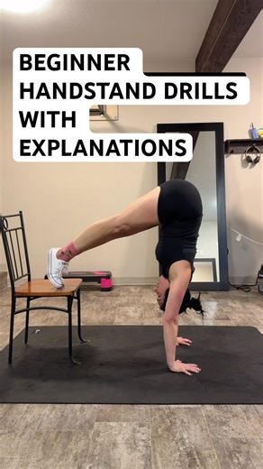 Beginner handstand drills. Start with the basics to build strong shoulders for handstands. 🤸