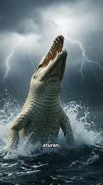 🐊 Warga setempat percaya, buaya putih bukan hewan biasa!