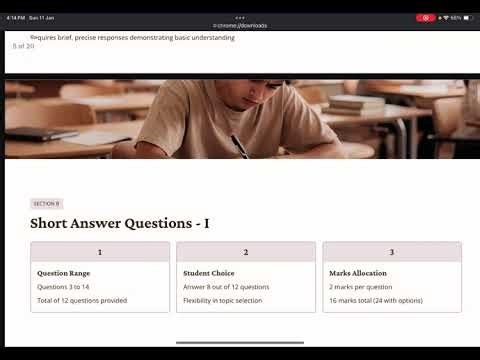 Physics HSC Board exam question paper pattern 1