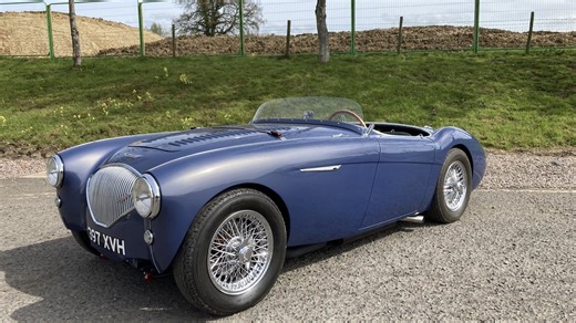 1953 Austin-Healey 100/4 Blue Manual, 4 speed Left Hand D...