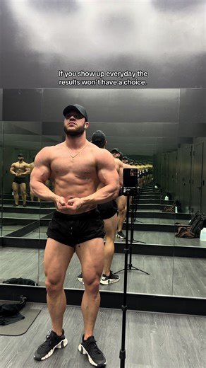 Show up EVERYDAY #fyp #real #gymtok #bodybuilder