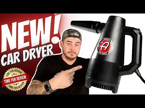HEATED CAR DRYER! Adam's Handheld Mini Air Cannon FULL TEST & REVIEW