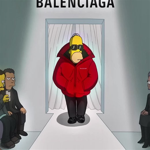 Homer levou Marge à Balenciaga#simpsons #ossimpsons | the simpson