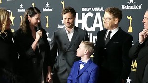 11K views · 657 reactions | Caitriona Balfe & Belfast Cast - HCA Film Awards Red Carpet Interview | Outlander America | Facebook